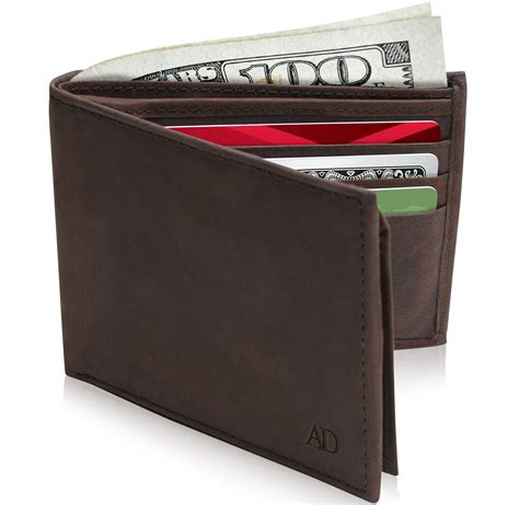 men's bifold wallets with photo